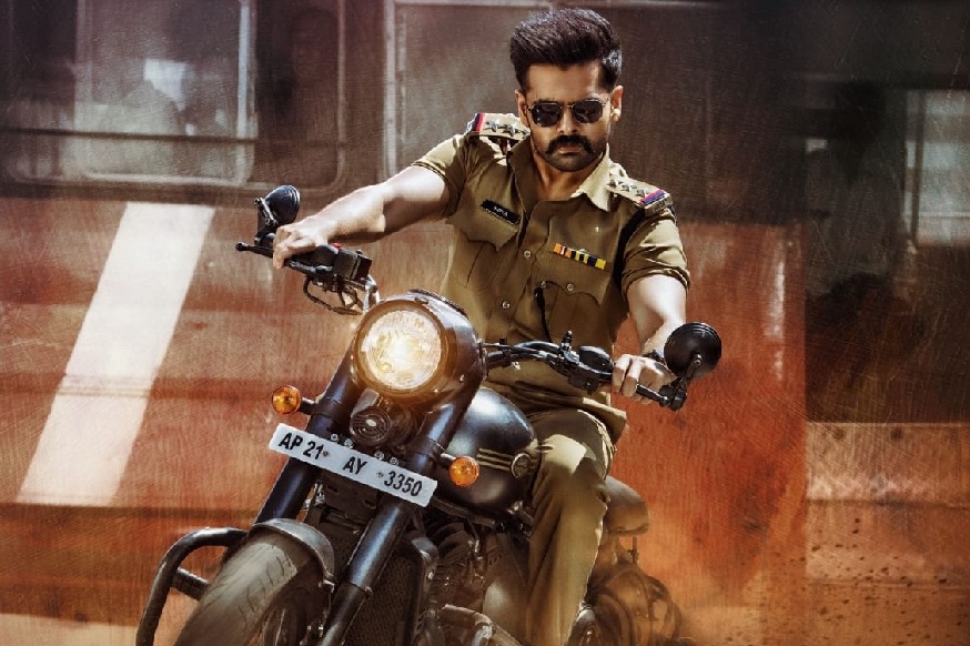 Makers of 'The Warriorr' release Ram Pothineni's dashing cop look