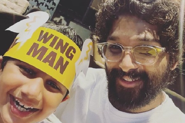 Allu Arjun shares adorable pic of his son Ayan on his birthday