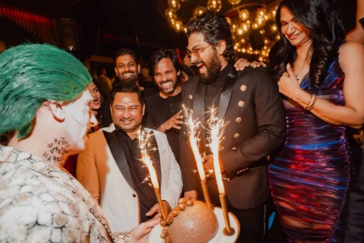 Allu Arjun flies 50 of his friends to Belgrade for his birthday bash