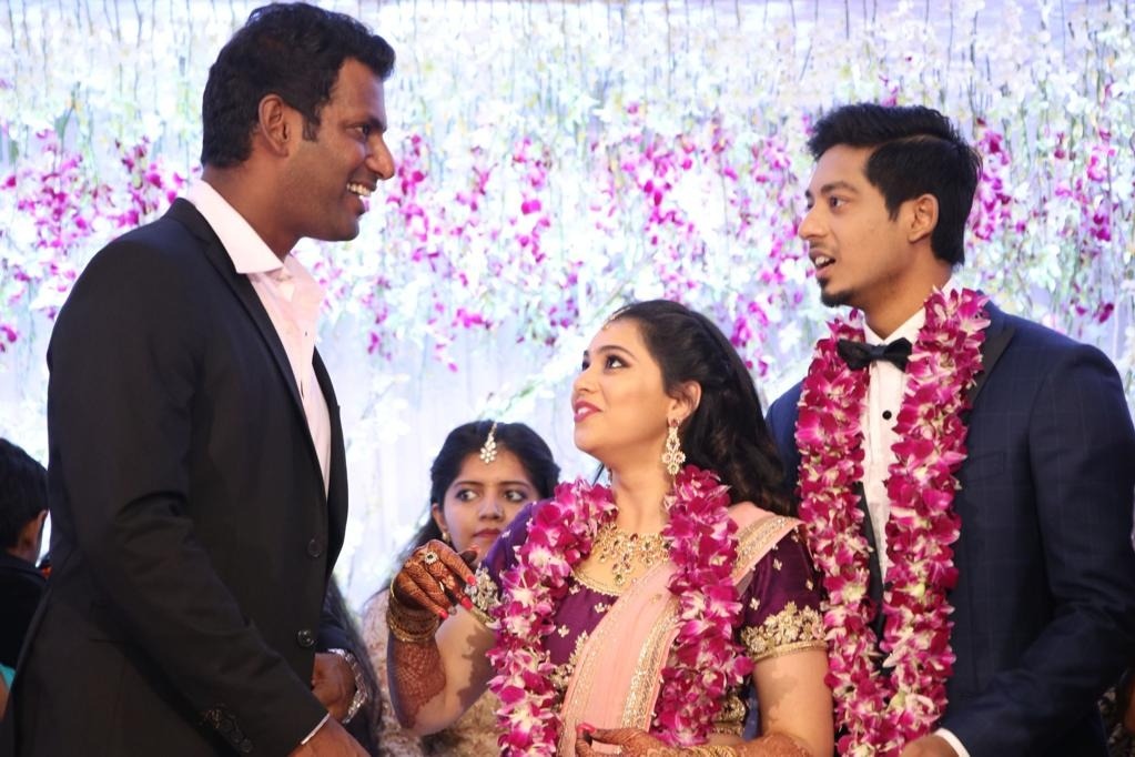 Actor Vishal's sister Aishwarya blessed with baby girl