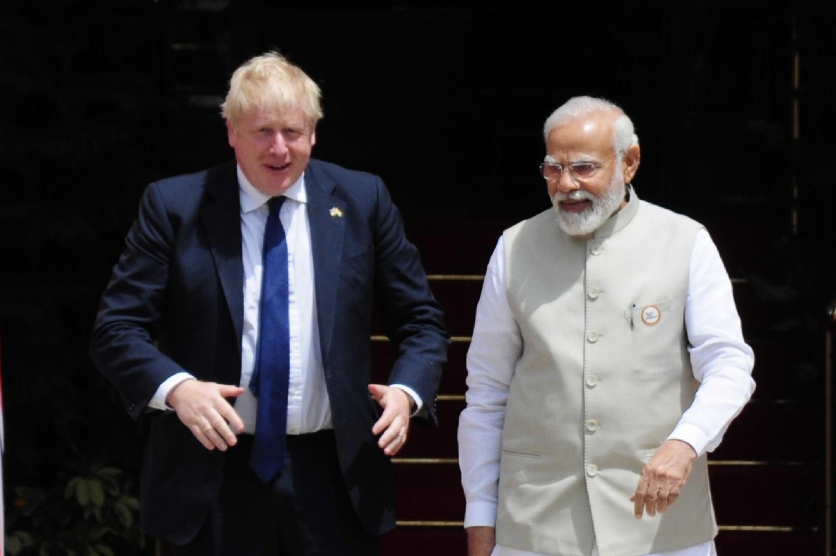 Narendra Modi, Johnson hold talks to further intensify ties