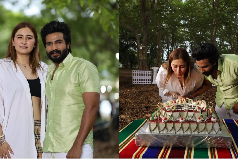 Tamil actor Vishnu Vishal, badminton star Jwala Gutta celebrate first wedding anniversary