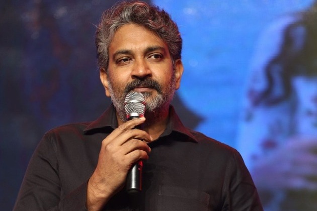 Rajamouli praises Ram Charan at 'Acharya' event