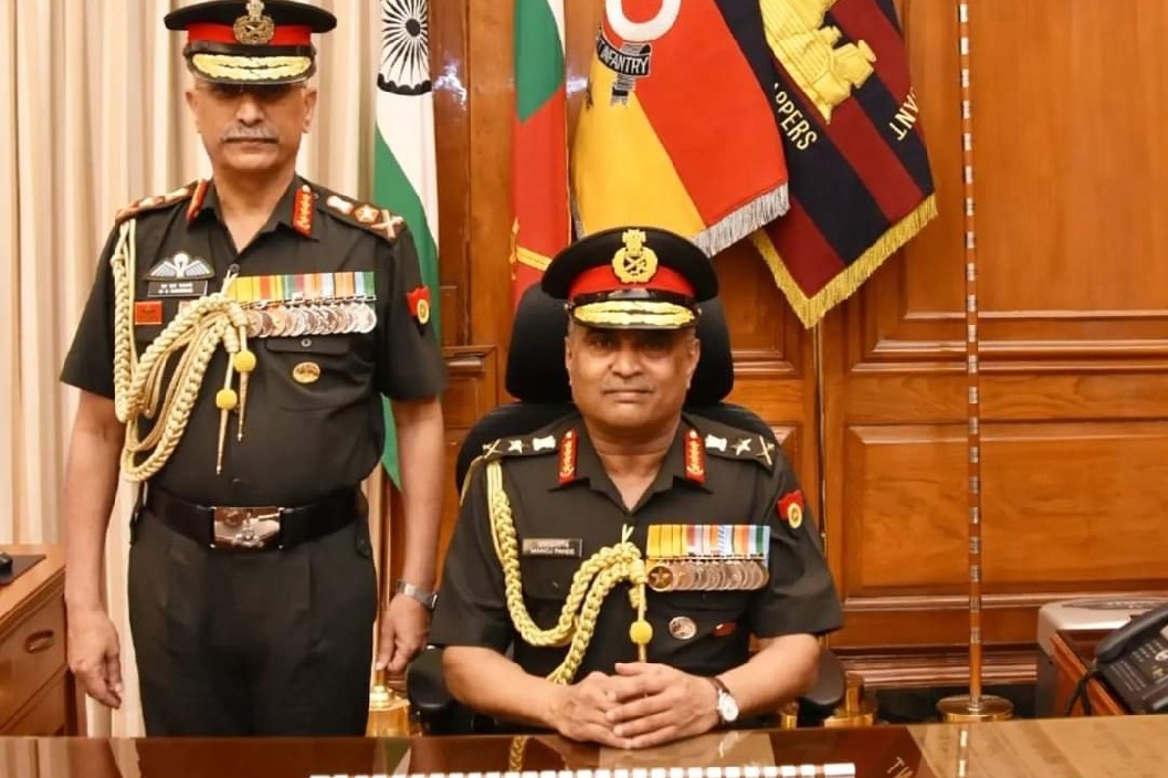 Gen Manoj Pande takes over as new Indian Army chief