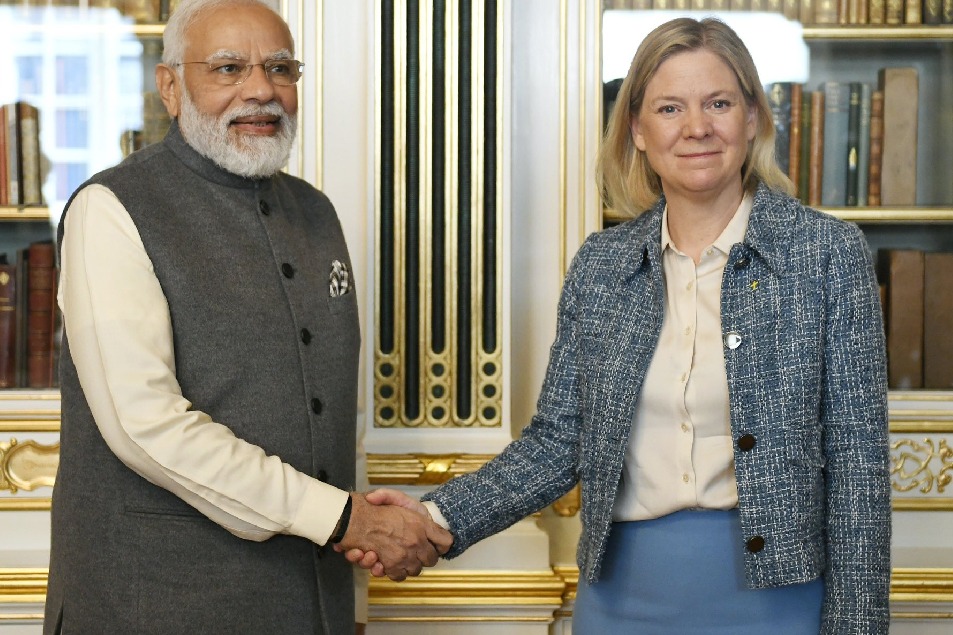 PM Modi, Swedish counterpart Andersson discuss deepening bilateral cooperation