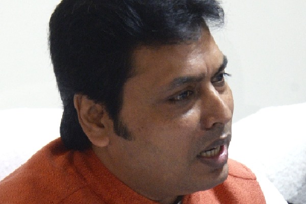 Tripura Chief Minister Biplab Kumar Deb resigns