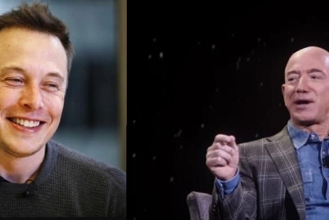 Musk advises Jeff Bezos to party less, work more