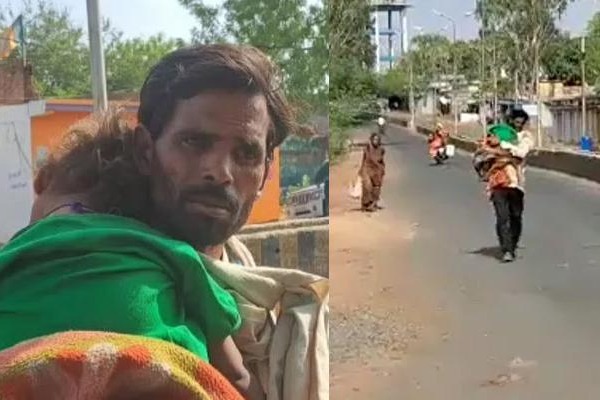 Official apathy: A man carrying body of his daughter go viral on social media