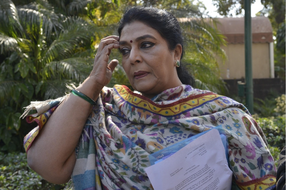 'Unlawfully detained' by Hyderabad police, says Renuka Chowdhury