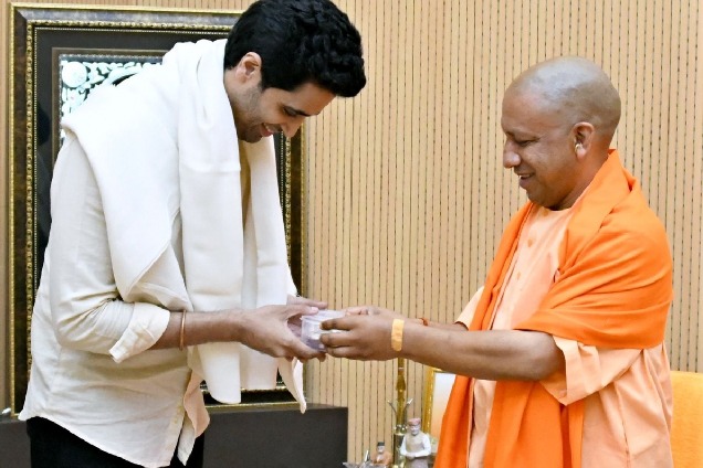 UP CM Yogi compliments Adivi Sesh, Major Unnikrishnan's parents on 'Major' success