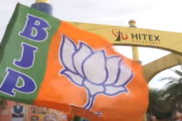 Hyderabad turns saffron ahead of BJP national executive meeting