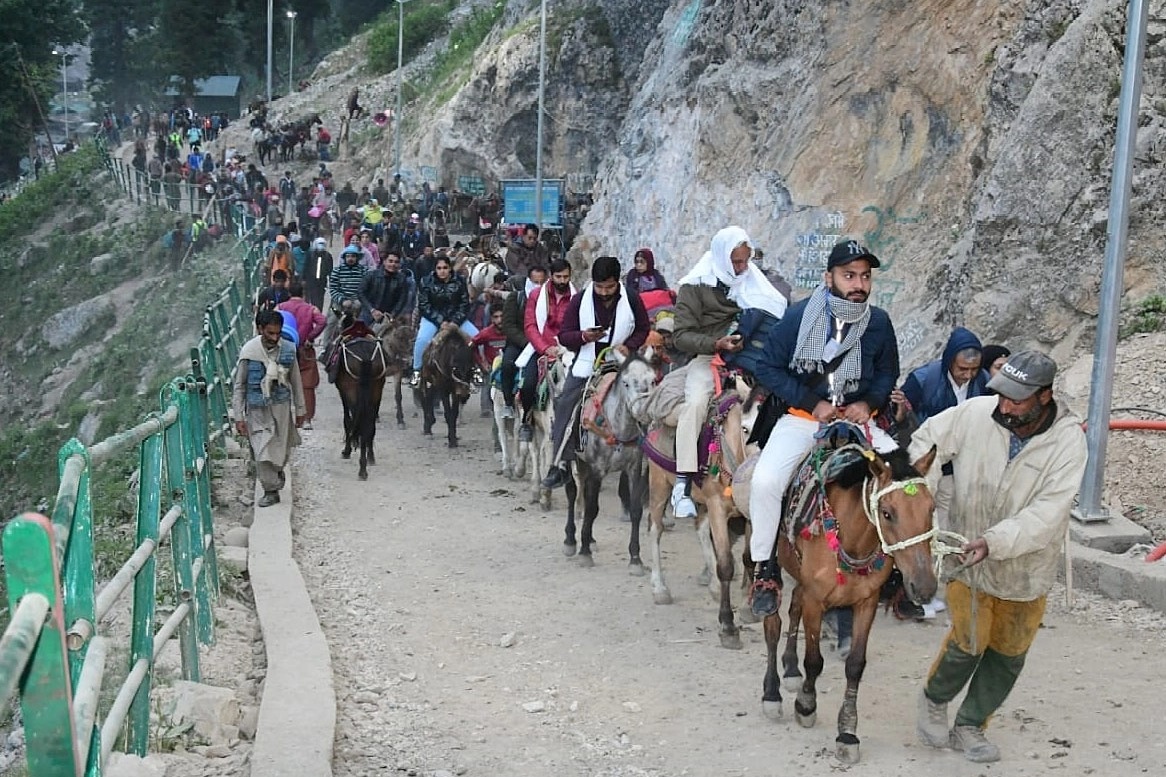 Over 50,000 perform Amarnath Yatra so far