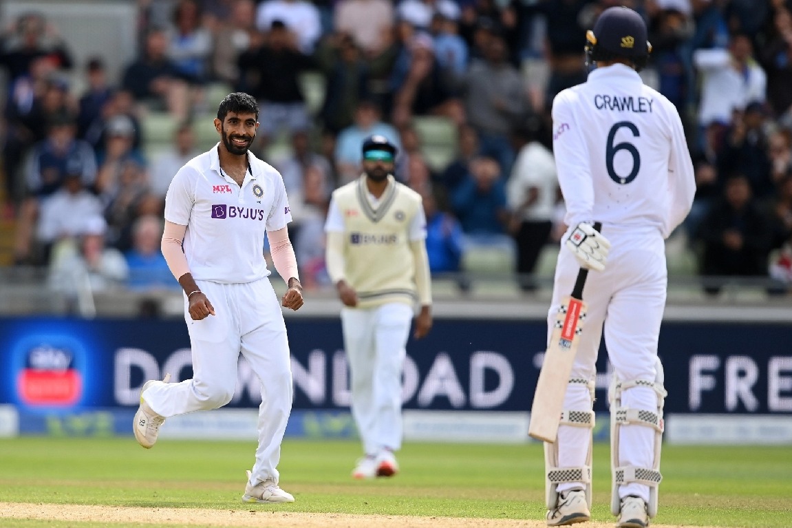 ENG v IND, 5th Test: England on track in chase of 378 despite Bumrah taking out Crawley