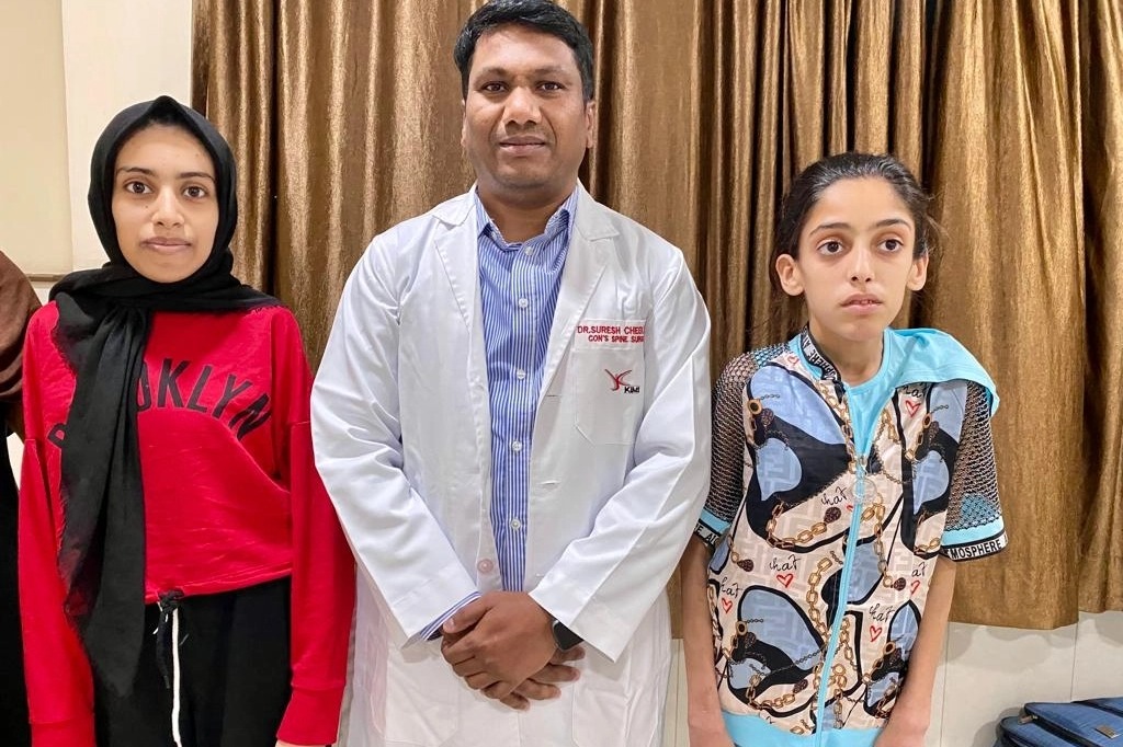 Rare surgeries performed on two Iraqi girls at Hyderabad hospital