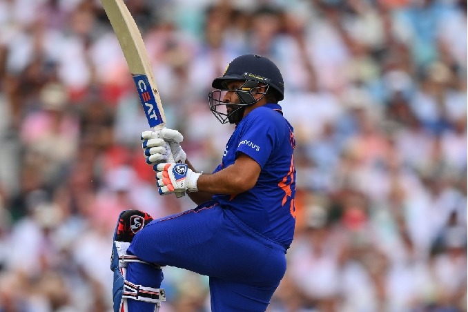 Rohit Sharma's six into stands injures young spectator; visuals go viral