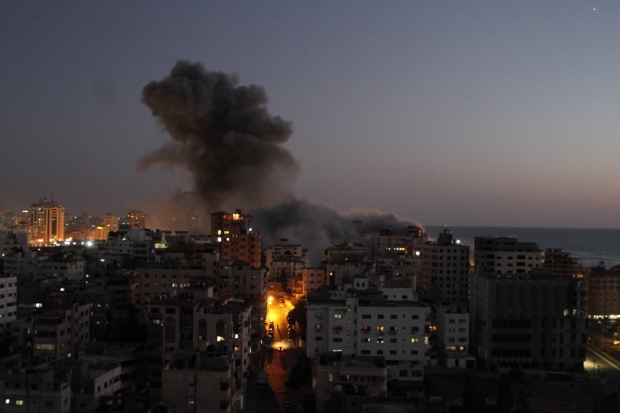 Rockets fired into Israel, military responds with airstrikes