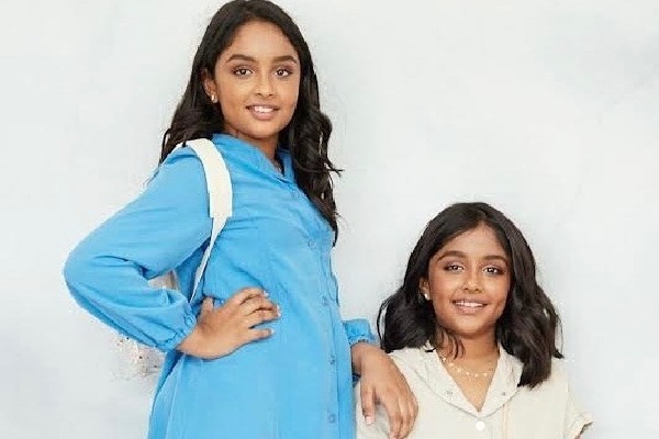 Telugu actor Vishnu Manchu's daughters sing for his upcoming film 'Ginna'