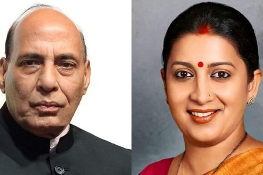 Rajnath Singh, Smriti Irani to arrive in J&K on 2-day visit