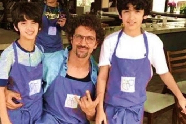 Hrithik motivates son Hridaan to overcome fear of heights in video