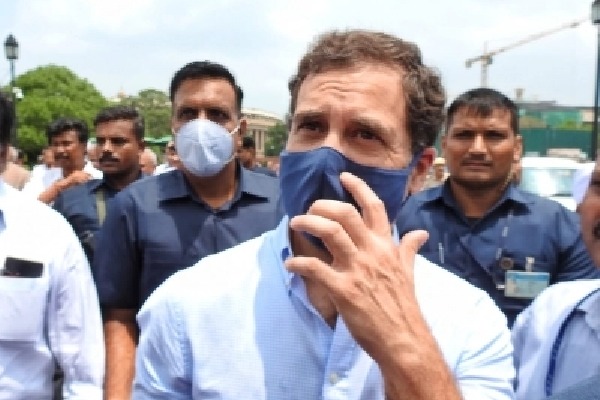 Around 50 MPs, including Rahul Gandhi, detained at Kingsway Camp