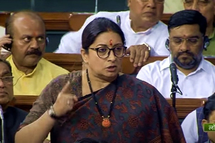 Congress 'demeaning' President Droupadi Murmu: Smriti Irani