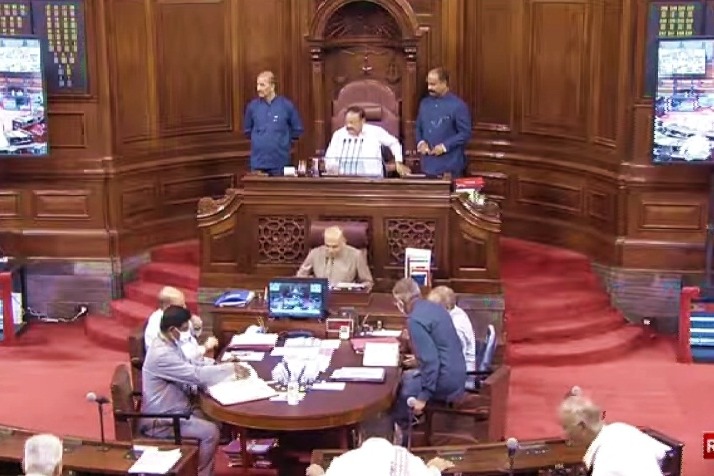 Rajya Sabha: 3 more opposition MPs suspended for 1 week