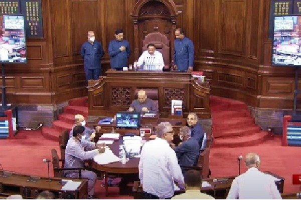 Rajya Sabha adjourned till 12 noon