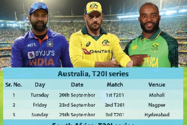 BCCI announces schedule for home series against Australia, South Africa