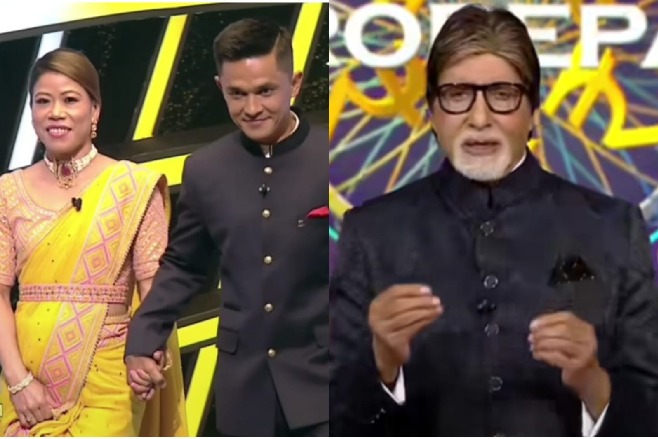 Big B asks footballer Sunil Chhetri to 'bring the Asian Cup home' on 'KBC 14'