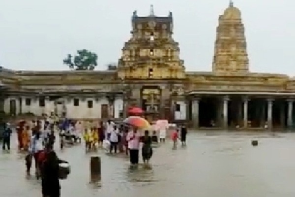 Unesco World Heritage Site Hampi inundated due to heavy rain