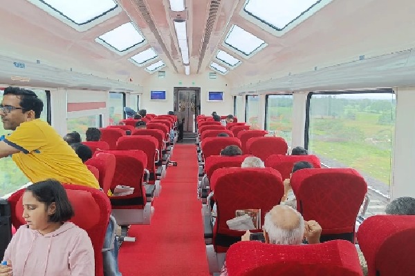 South Central Railways gets first train with Vistadome coach