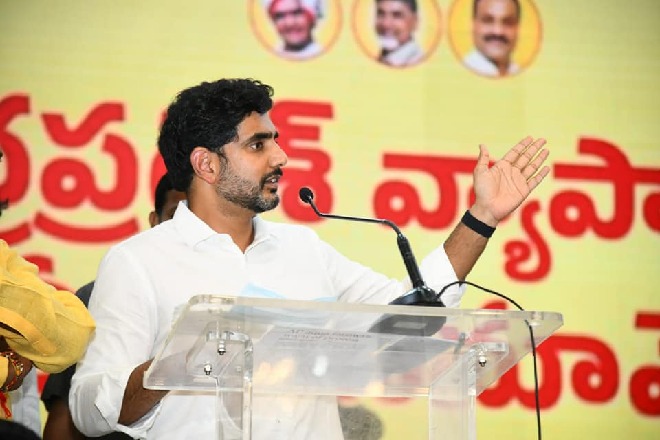 Lives of petty businessmen turned miserable in YSRCP rule: Nara Lokesh