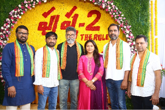 Pooja ceremony held to commence shooting of Allu Arjun’s Pushpa-2: The Rule soon