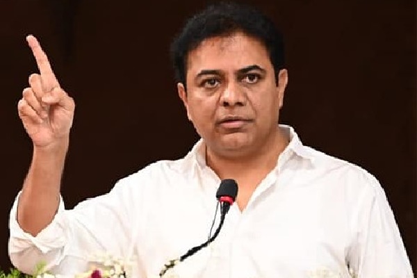 KTR lambasts Modi govt for non-allocation of Bulk Drug Park to Telangana