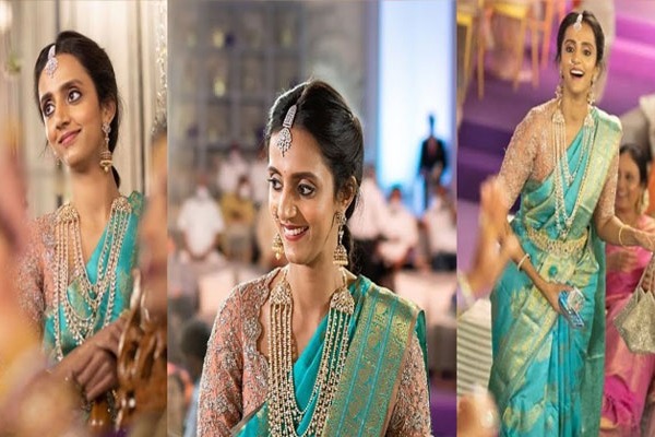 Jr NTR wife Lakshmi Pranathi’s  latest traditional look goes viral on social media