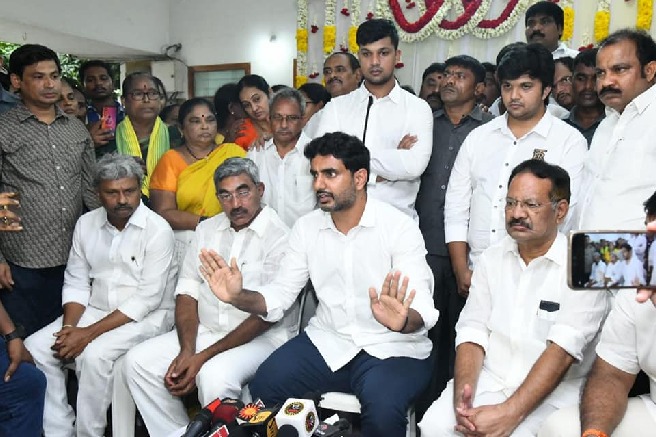 YSRCP govt registered 15 cases, went to police station 7 times: Nara Lokesh