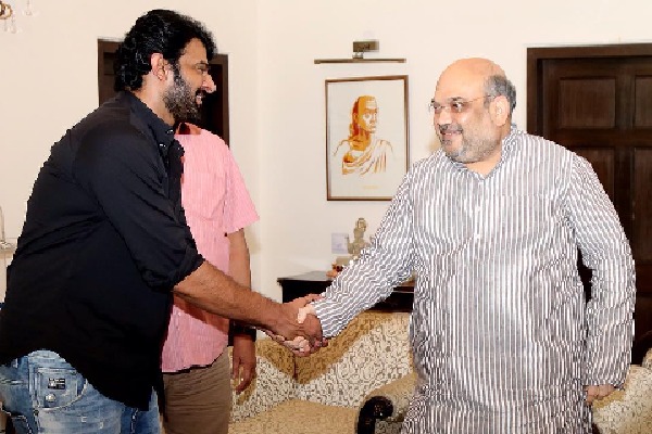 Amit Shah to meet actor Prabhas, kin of Krishnam Raju in Hyd