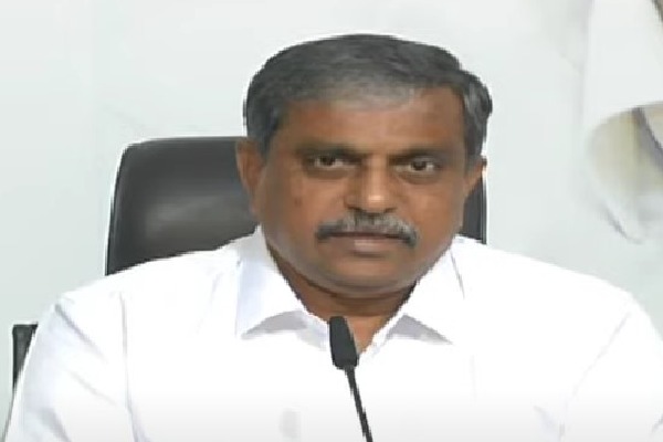 Sajjala gives clarity over Jagan being elected as YSRCP lifetime prez