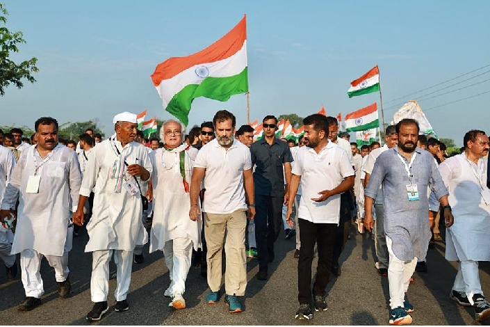 Rahul Gandhi's Padyatra to enter Hyderabad on Tuesday