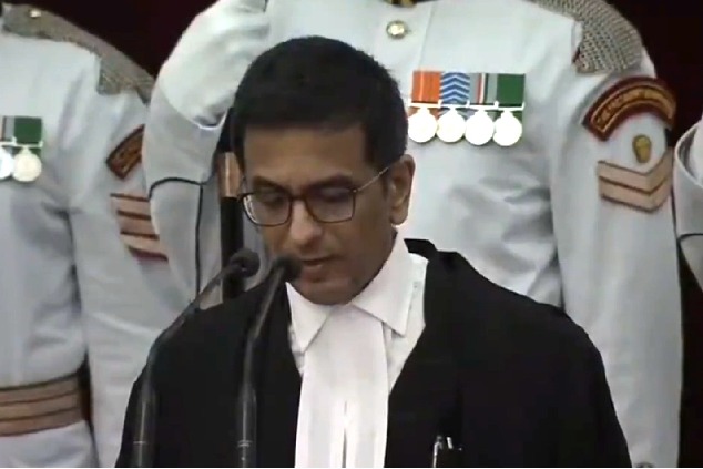 Justice DY Chandrachud sworn-in as 50th Chief Justice of India