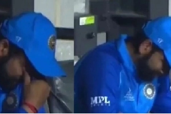 T20 World Cup: Coach Dravid consoles teary-eyed Rohit after 10-wicket loss to England