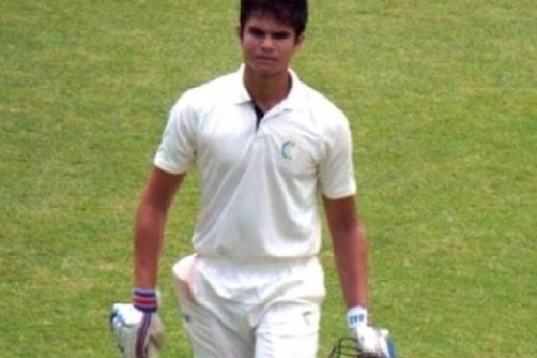 Like father, like son: Arjun Tendulkar slams ton on debut in Ranji Trophy