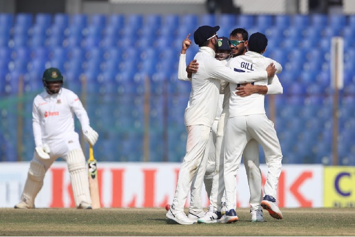 1st Test, Day 4: Zakir Hasan scores century on debut, but India edge closer to victory