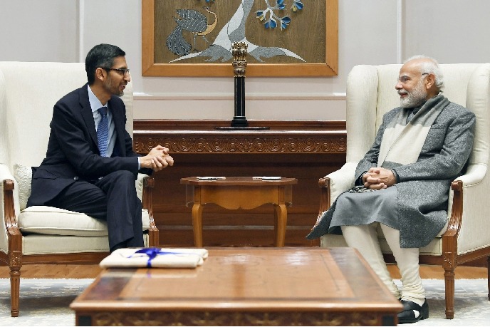 Google CEO Sundar Pichai meets PM, pledges support for G20 Presidency