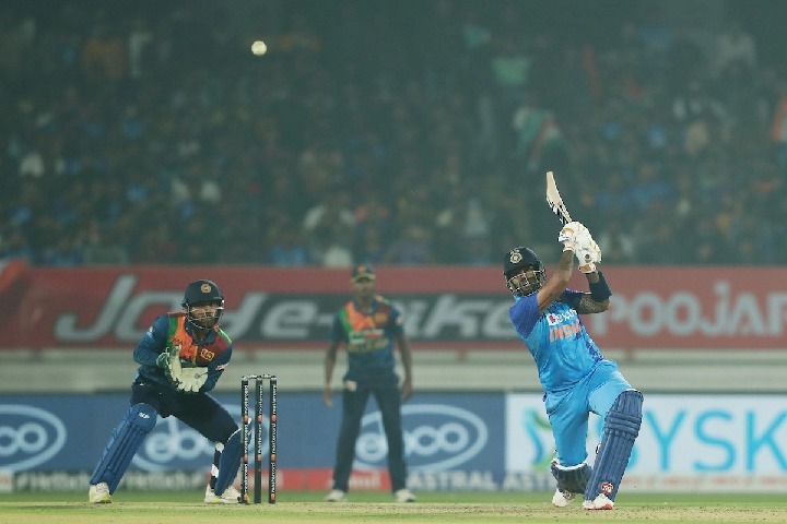 3rd T20I: Suryakumar's blistering century powers India to 228/5 against Sri Lanka