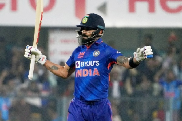 1st ODI: Kohli's 45th century; Rohit, Gill fifties propel India to 373/7 against Sri Lanka