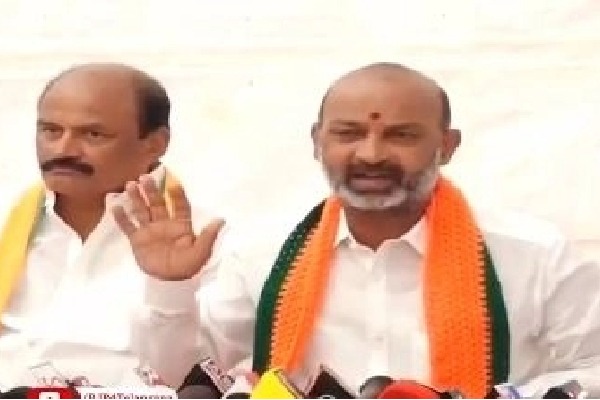 Telangana BJP chief defends son, alleges political conspiracy