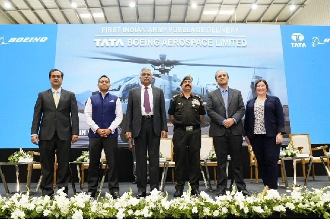 Tata Boeing delivers first fuselage of AH-64 Apache to Indian Army