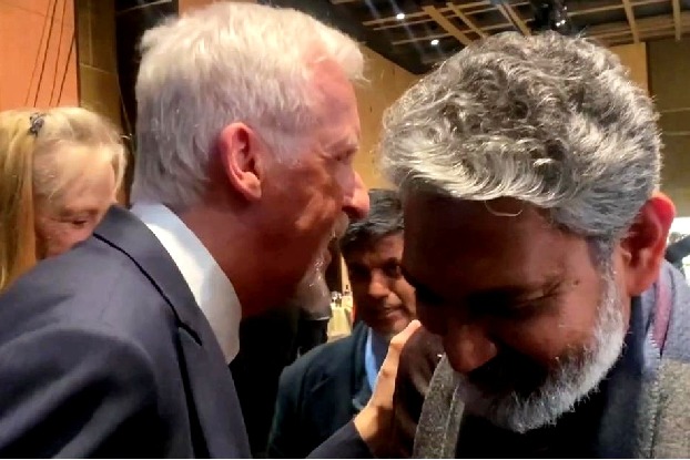 Cameron to Rajamouli: If you ever want to make a movie over here, let's talk