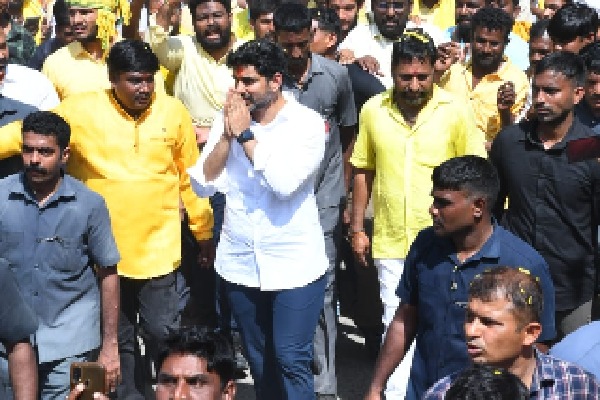 TDP leader Lokesh embarks on 4,000 km-long padyatra